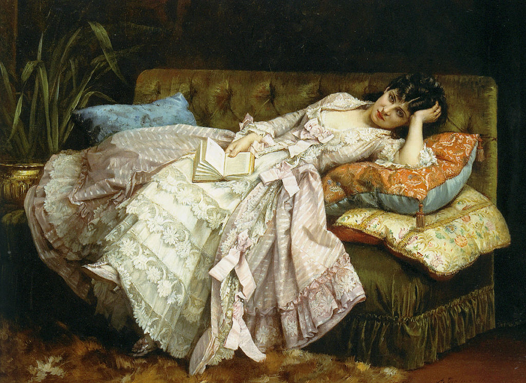 Auguste Toulmouche (1877) - Dolce far niente