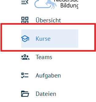 Kurse anklicken