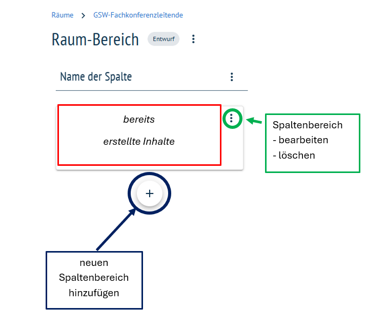 Bereich bearbeiten