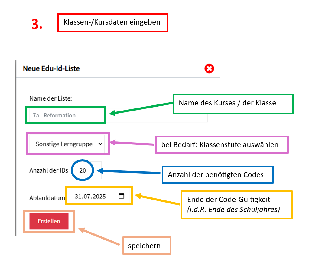 Kurs konfigurieren