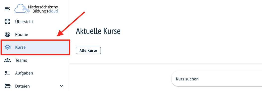 Kurse in der Navigation