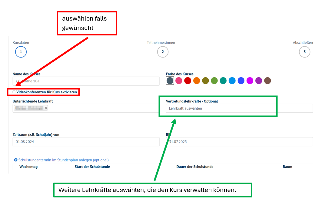 Allgemeine Einstellungen vonehmen
