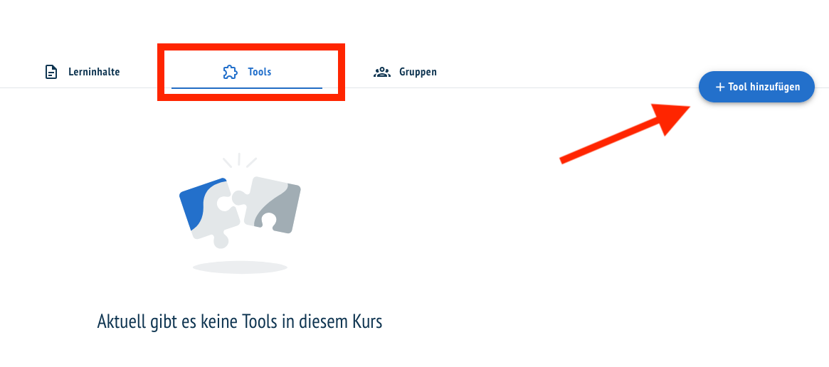 Tool hinzufügen
