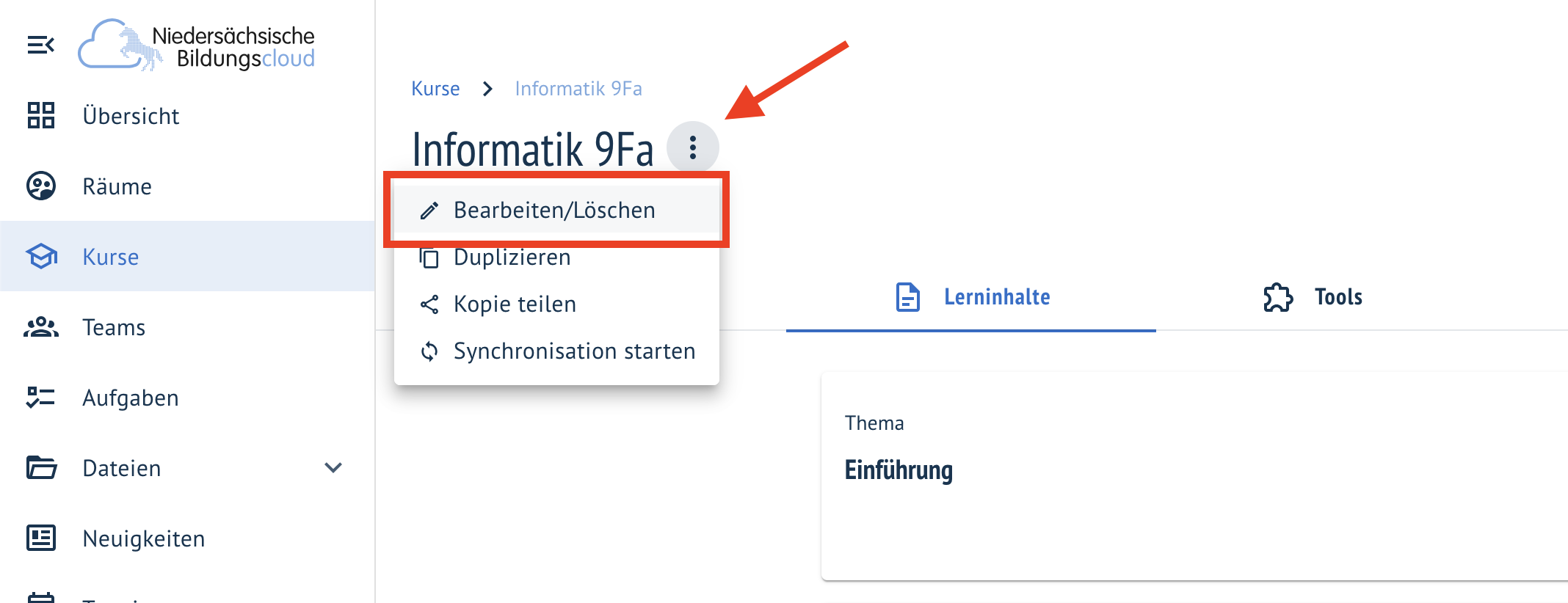 Einstellungen
